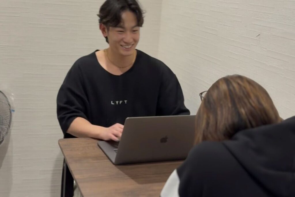 カウンセリングの様子