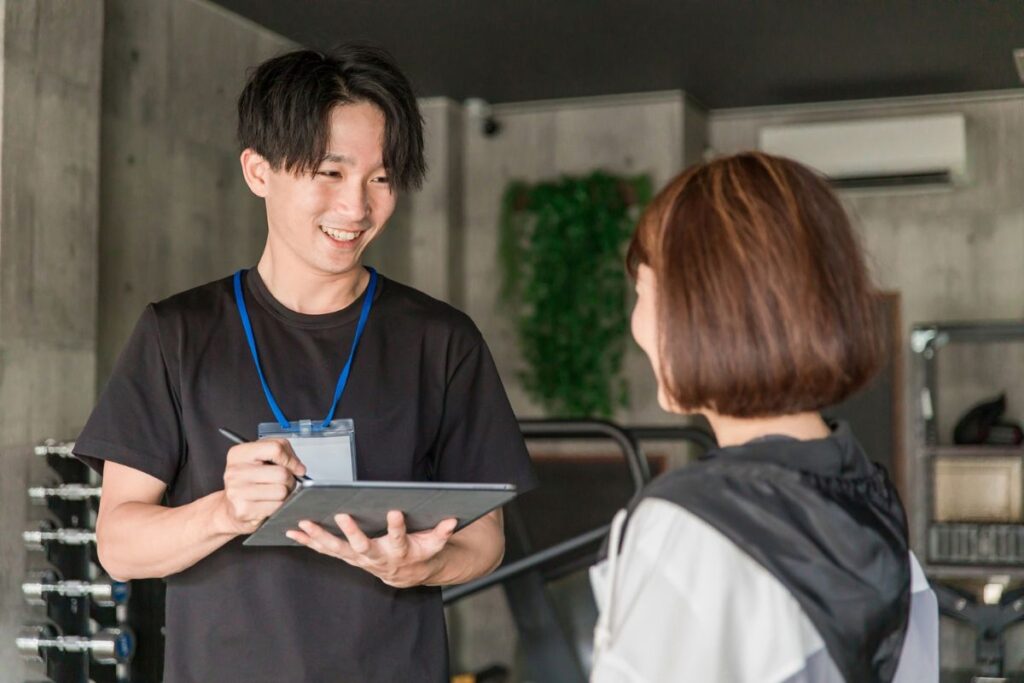 カウンセリングの様子