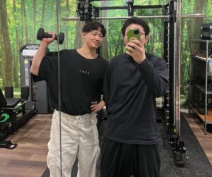 お客様との2ショット