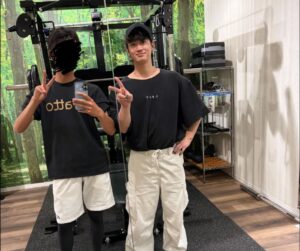 お客様との2ショット