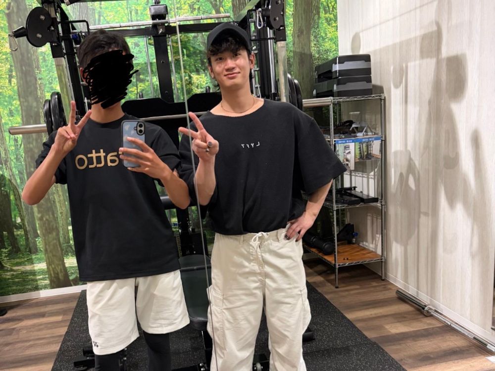 お客様との2ショット