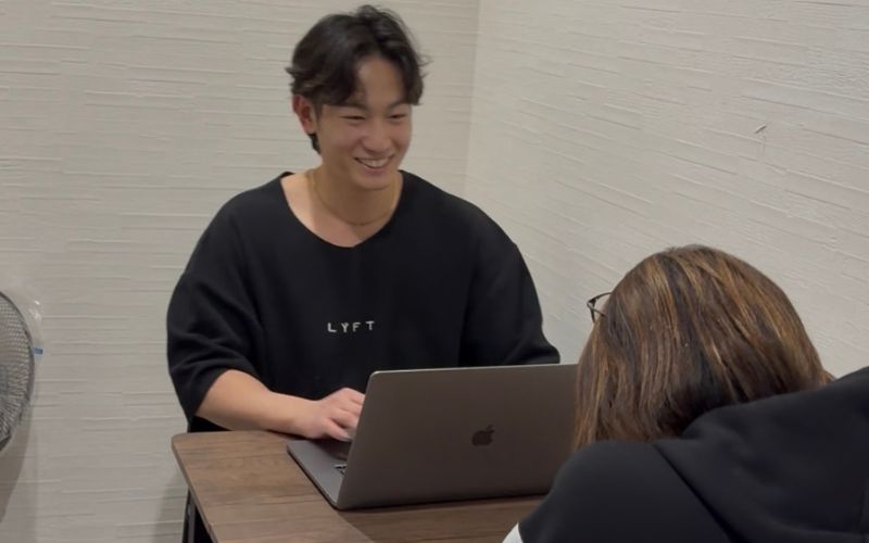 カウンセリングの様子