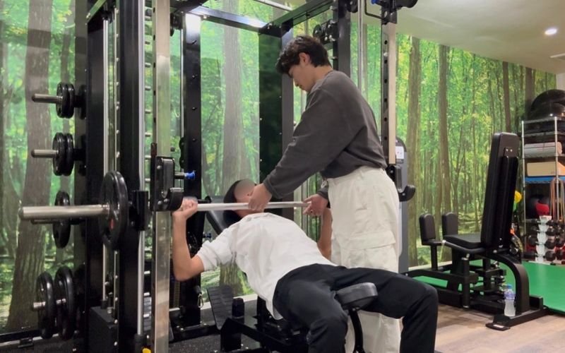 体験トレーニングの様子