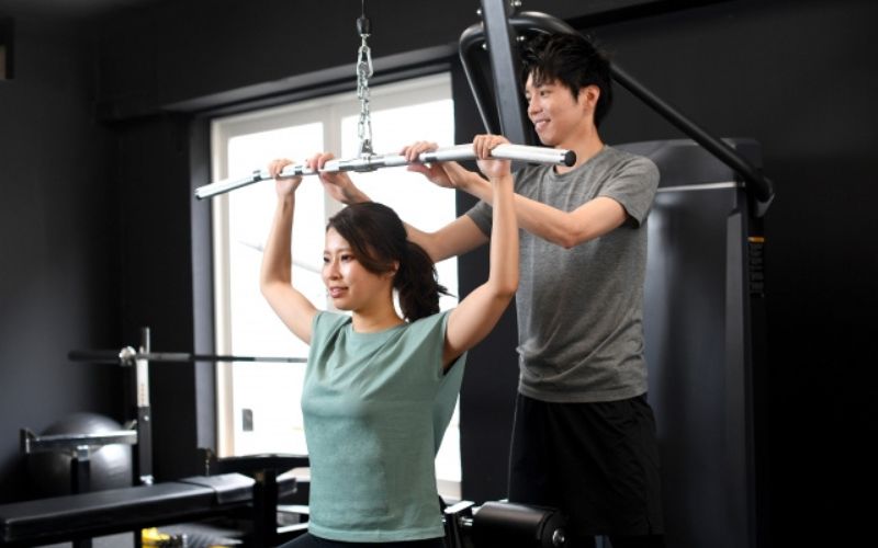 体験トレーニングの様子