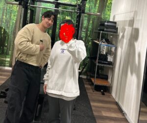 お客様との2ショット